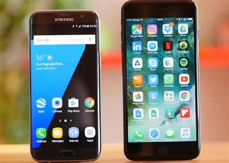 iPhone 7 Plus vs. Samsung Galaxy S7 edge 